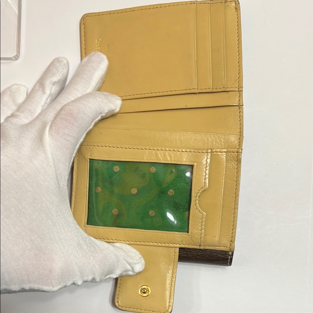 Kate Spade Brown Leather Wallet with Gold Accent - Picture 4 of 5